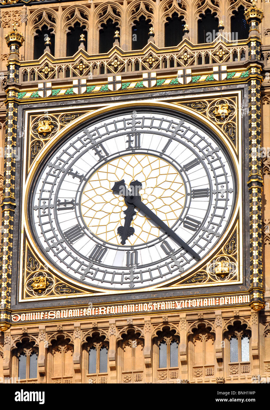 "Big Ben" de Londres, reloj "Big Ben", Londres, Inglaterra, Reino Unido Foto de stock