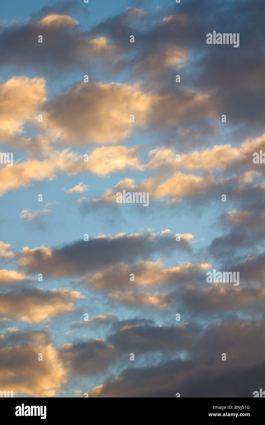 Cielo de amanecer Foto de stock