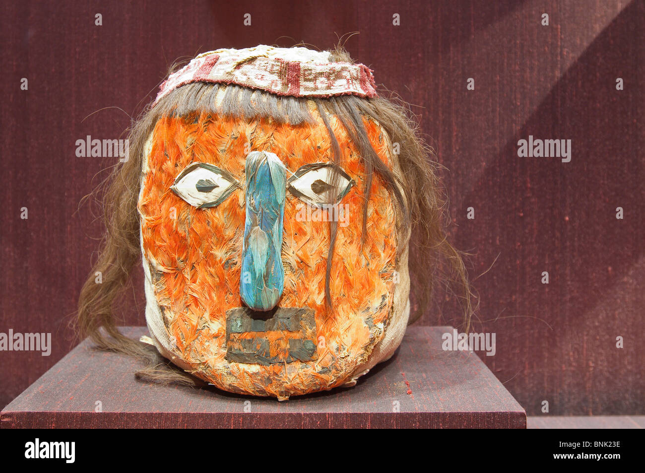 Antiguo Museo de Bellas Artes de la máscara indígena indígena de los