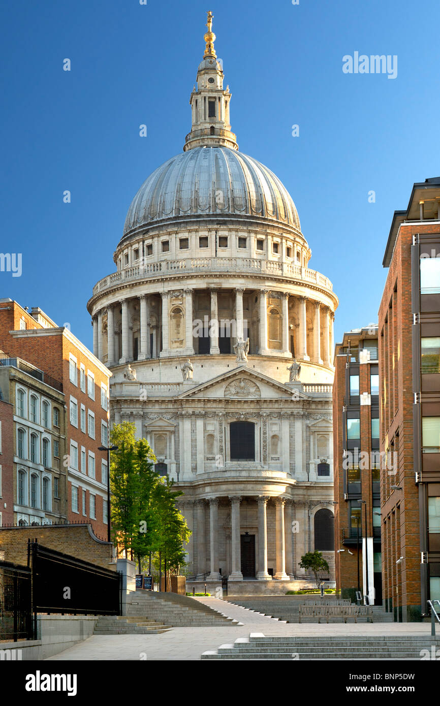 La catedral de San Pablo en Londres. Foto de stock
