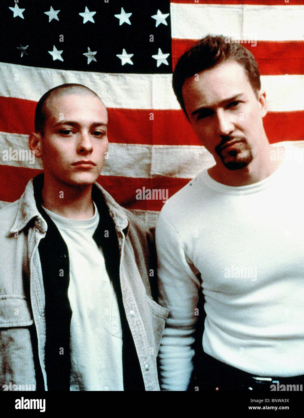 EDWARD Furlong, Edward Norton, American History X, 1998 Fotografía de