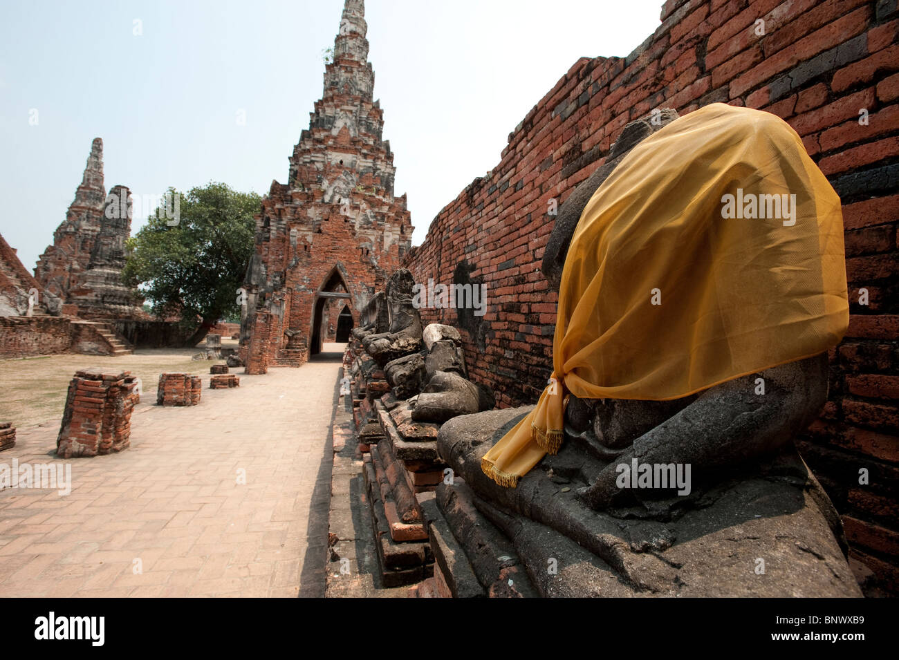 Wat Phra Ram, Ayutthaya, provincia de Ayutthaya, Tailandia, Asia Foto de stock