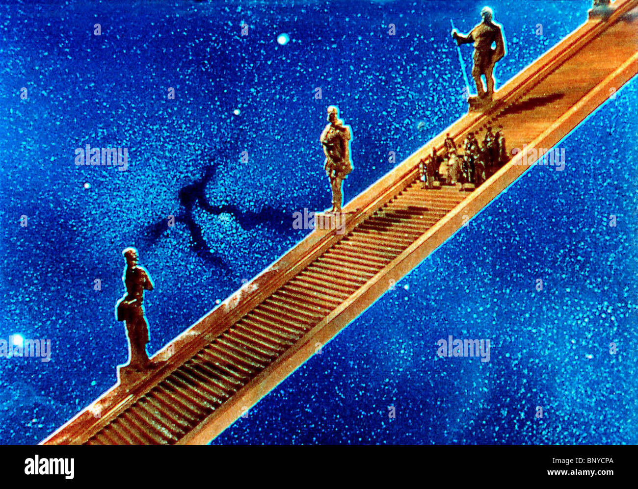 La Escalera al cielo, una cuestión de vida o muerte; Escalera al cielo (1946) Foto de stock