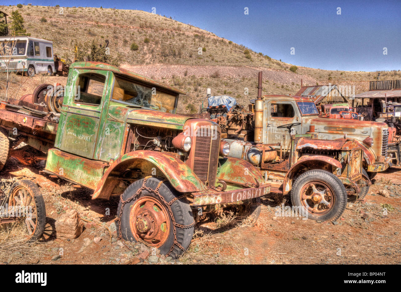 Camiones antiguos fotografías e imágenes de alta resolución - Alamy