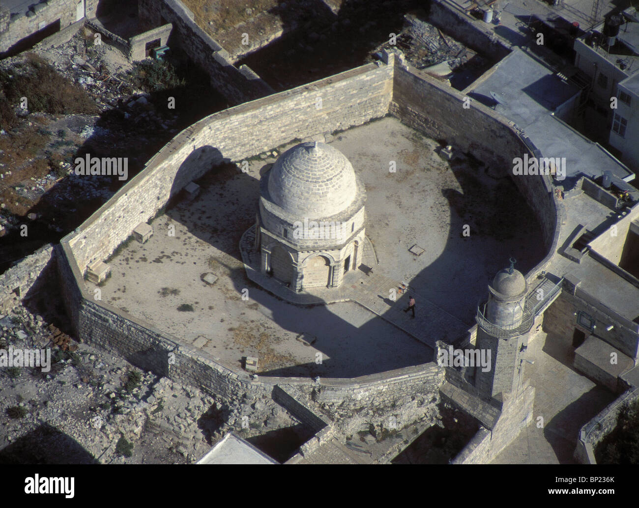 133. La capilla de la ascensión en el MT. De aceitunas, que fue