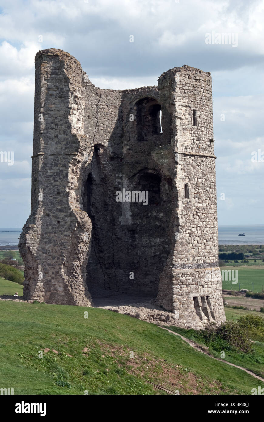 Castillo de Hadleigh Foto de stock