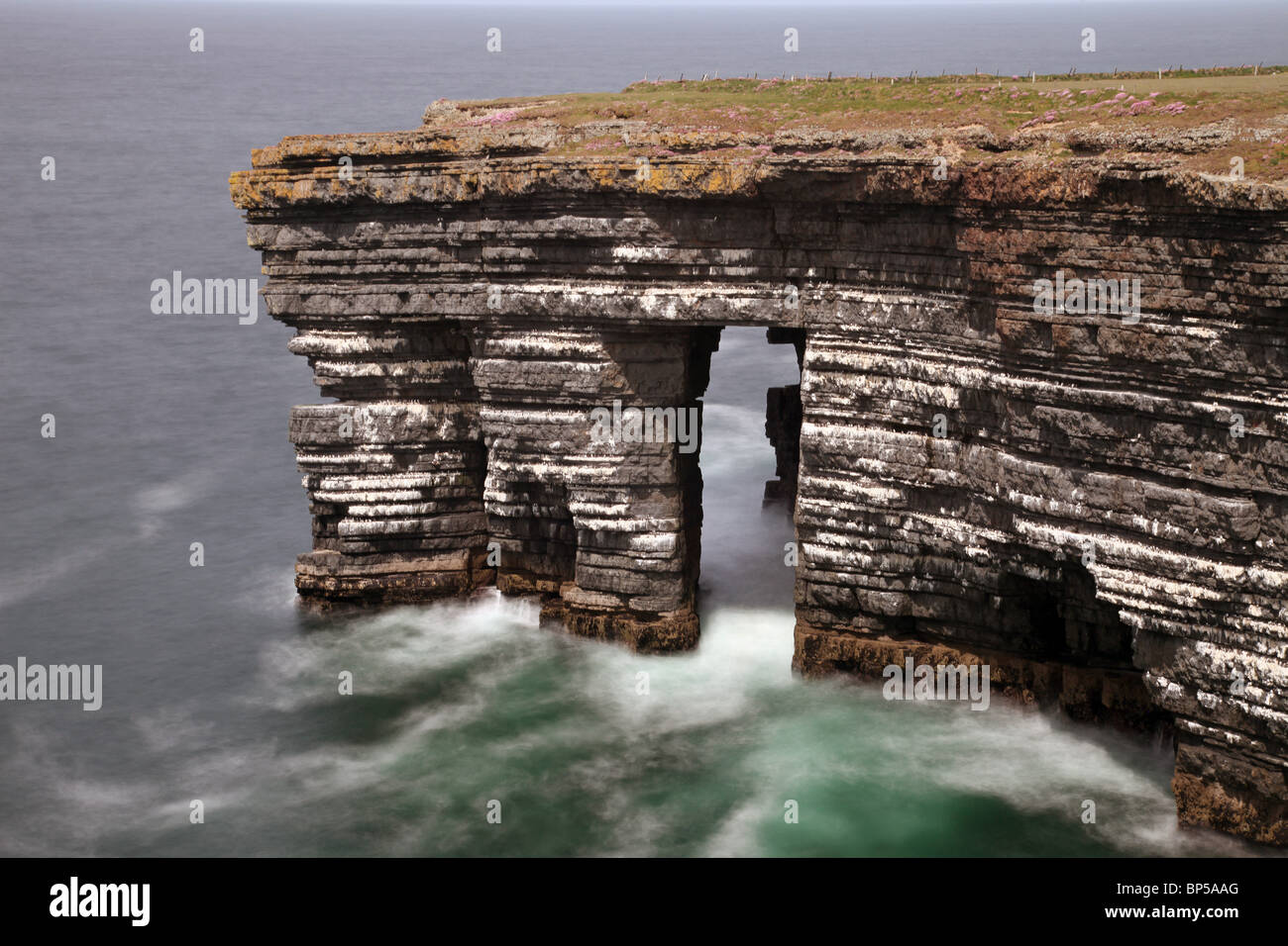 Península Loophead en West Clare, Irlanda Foto de stock