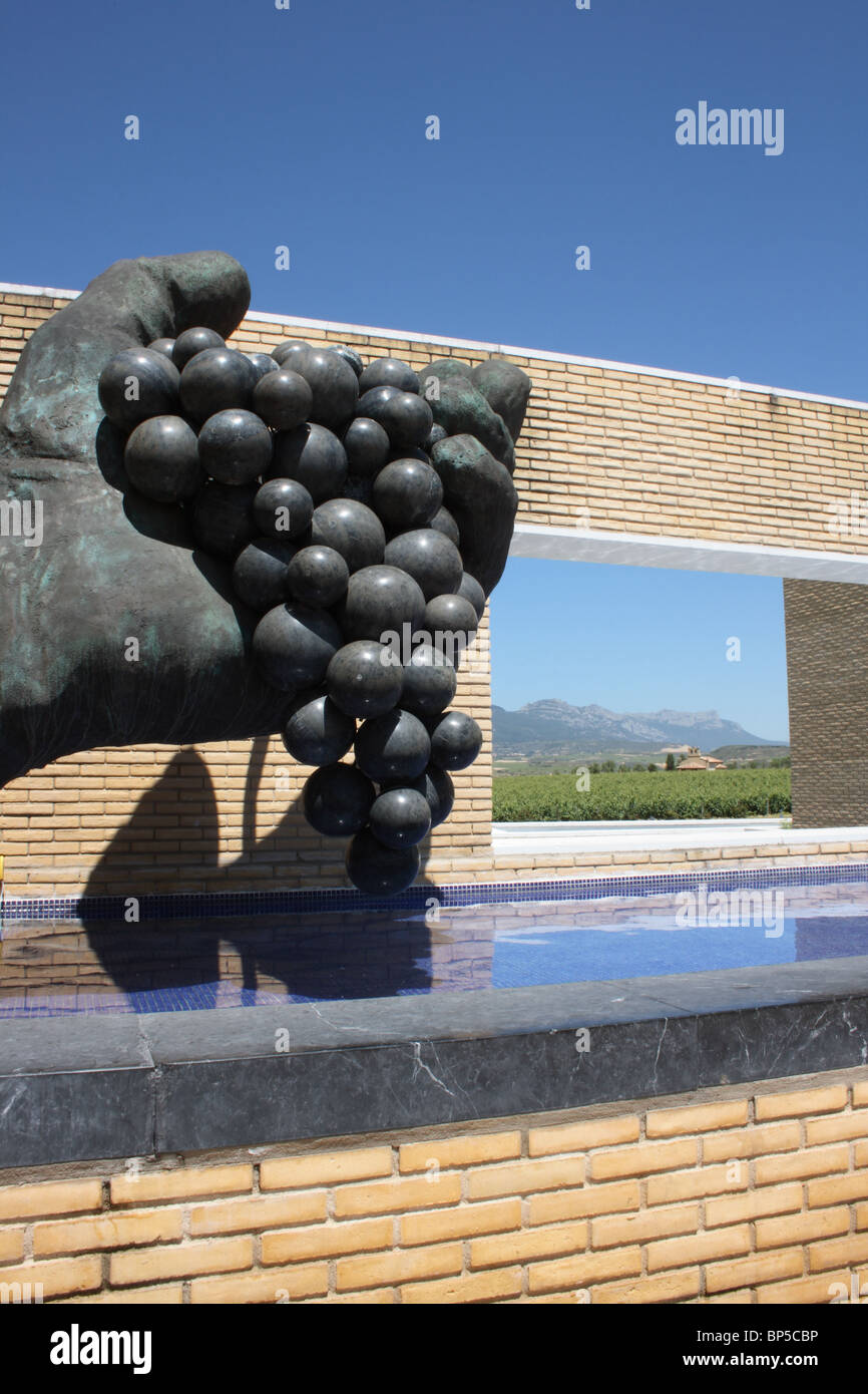 Museo del Vino de Briones, La Rioja, norte de España Foto de stock