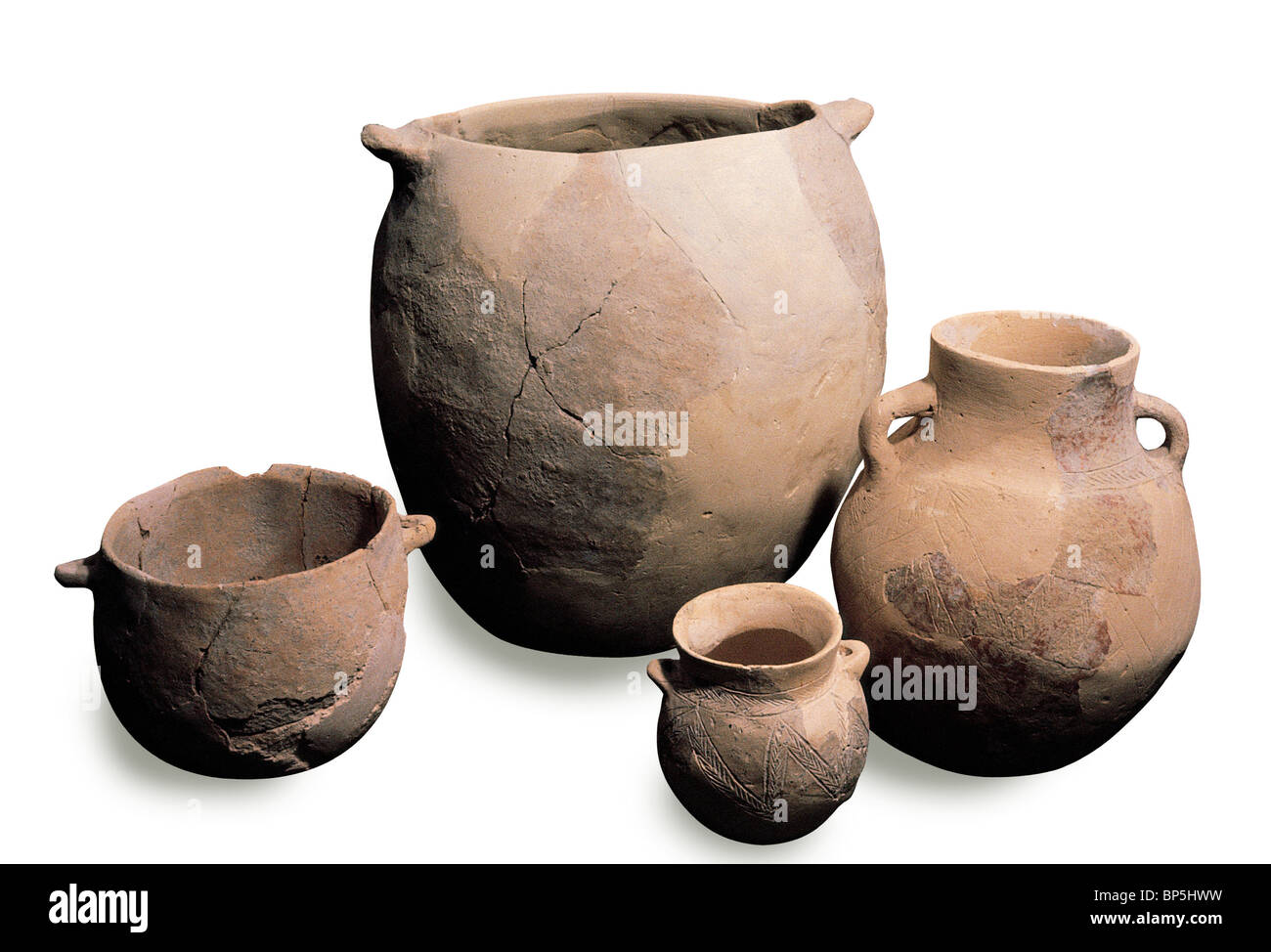 3371. La cerámica neolítica, C. 4º milenio A.C. Foto de stock