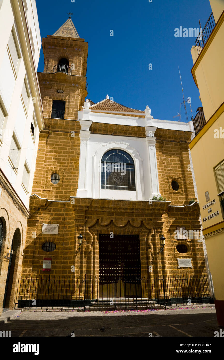 Iglesia de la Parroquia de Nuestra Señora de la palma, Cádiz. (Palma  iglesia parroquial, en Cádiz.) España Fotografía de stock - Alamy