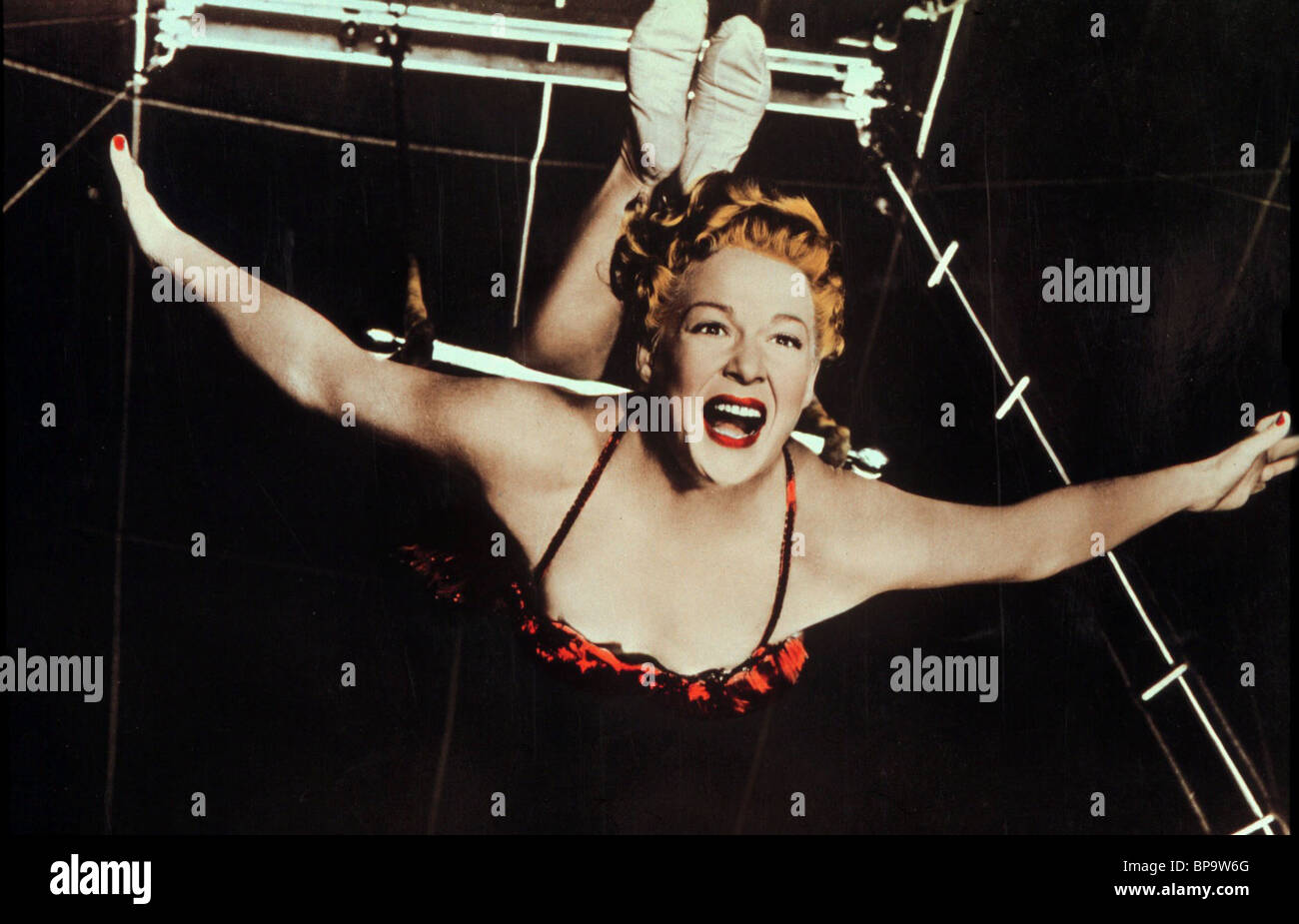 BETTY HUTTON el mayor espectáculo de la tierra (1952) Foto de stock