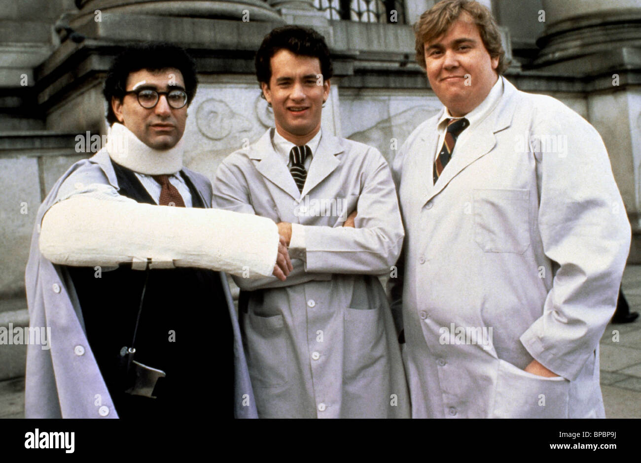 EUGENE LEVY Tom Hanks & John Candy Splash (1984 Fotografía de stock Alamy