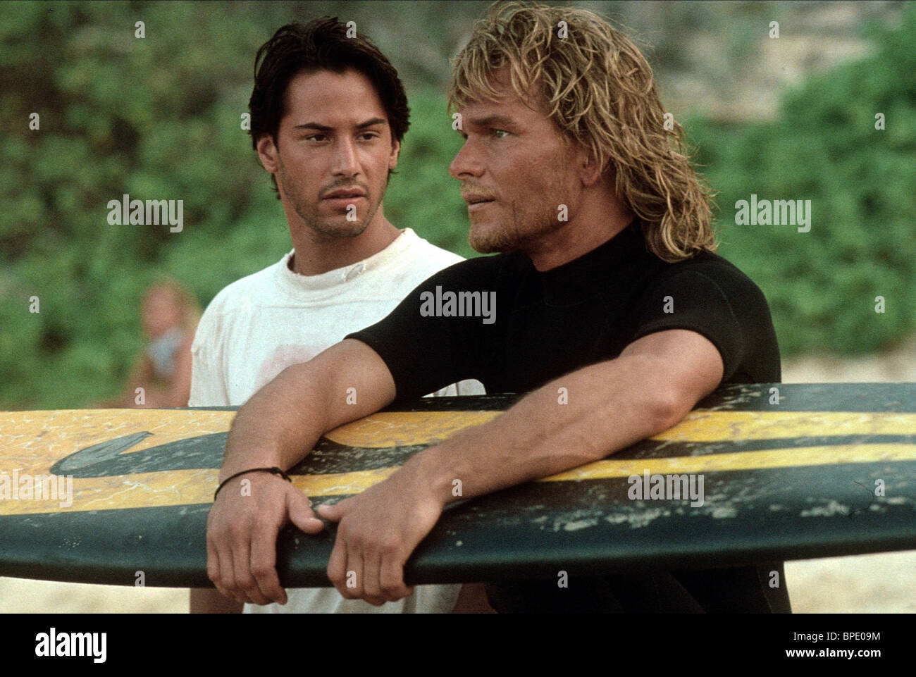 KEANU Reeves y Patrick Swayze Point Break (1991 Fotografía de stock Alamy