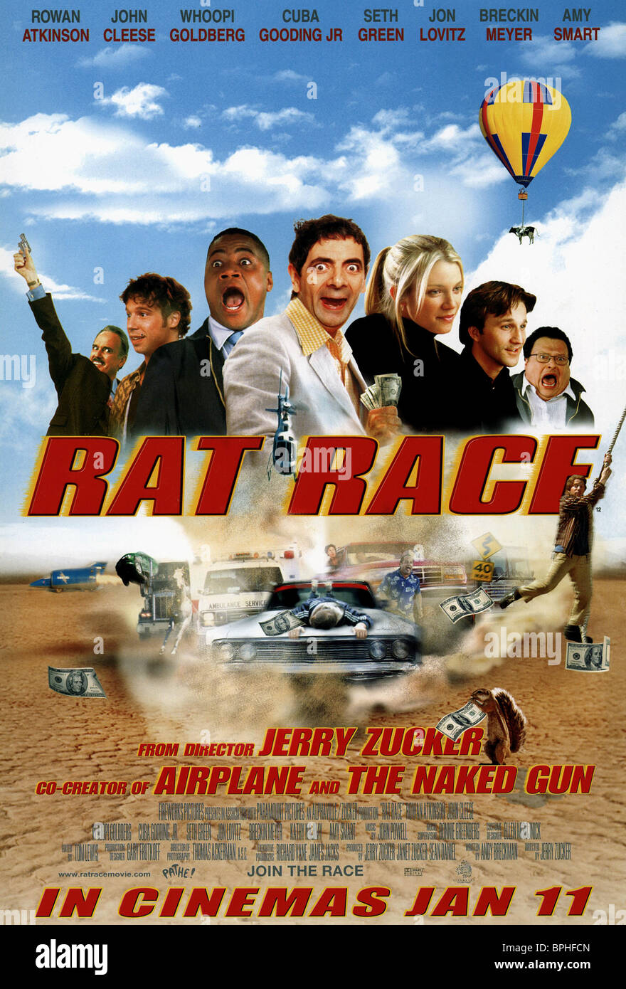 Póster de película "carrera de ratas" (2001 Fotografía de stock - Alamy