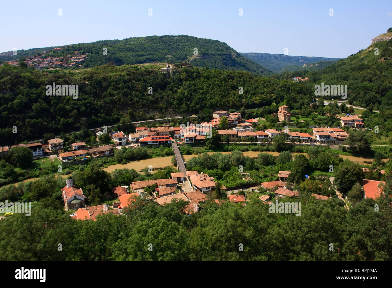 Assen del trimestre en Veliko Tarnovo, Bulgaria Foto de stock