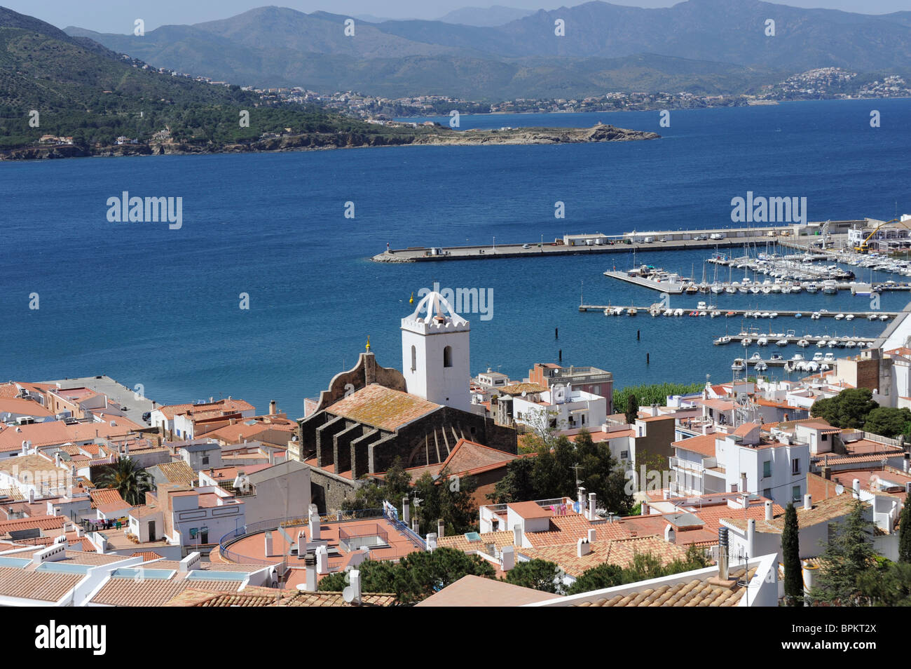 El port de la Selva, Puerto, Cataluña, España Fotografía de stock - Alamy