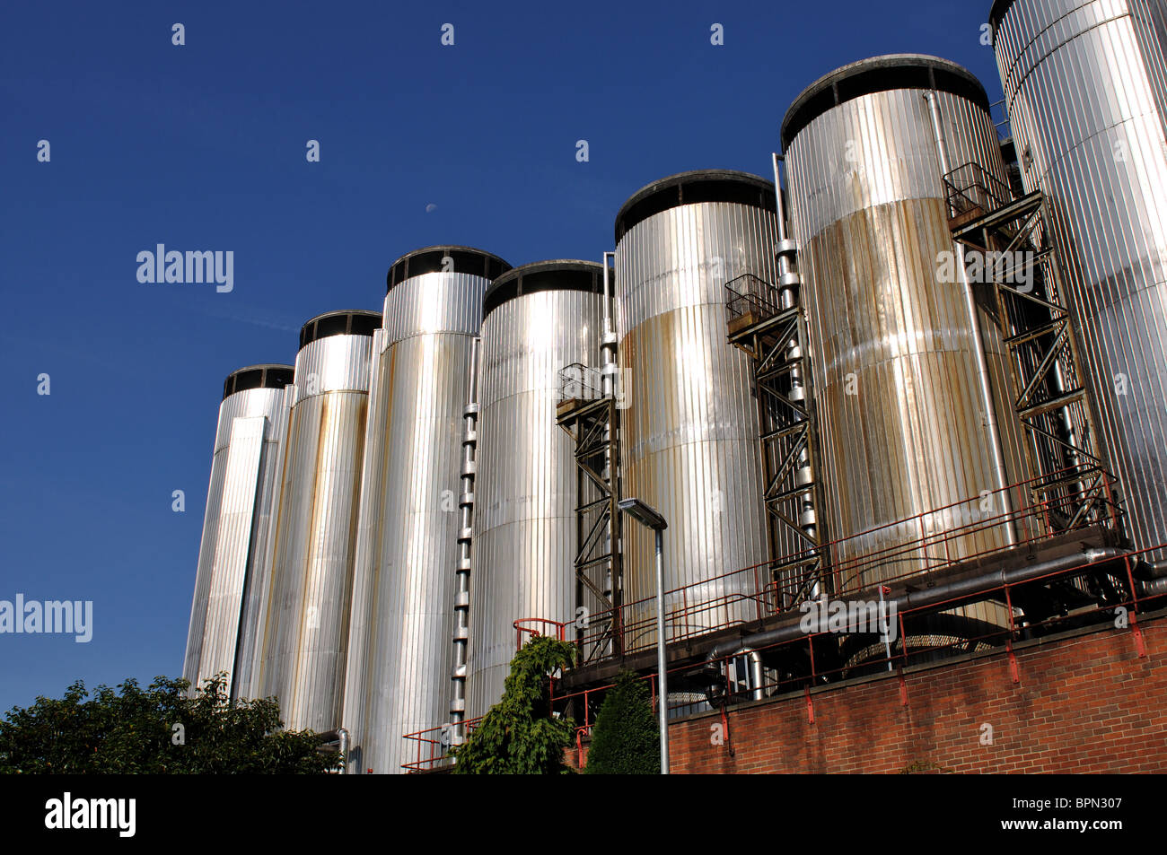 Molson Coors Brewery, Burton On Trent, Staffordshire, Inglaterra, Reino Unido. Foto de stock