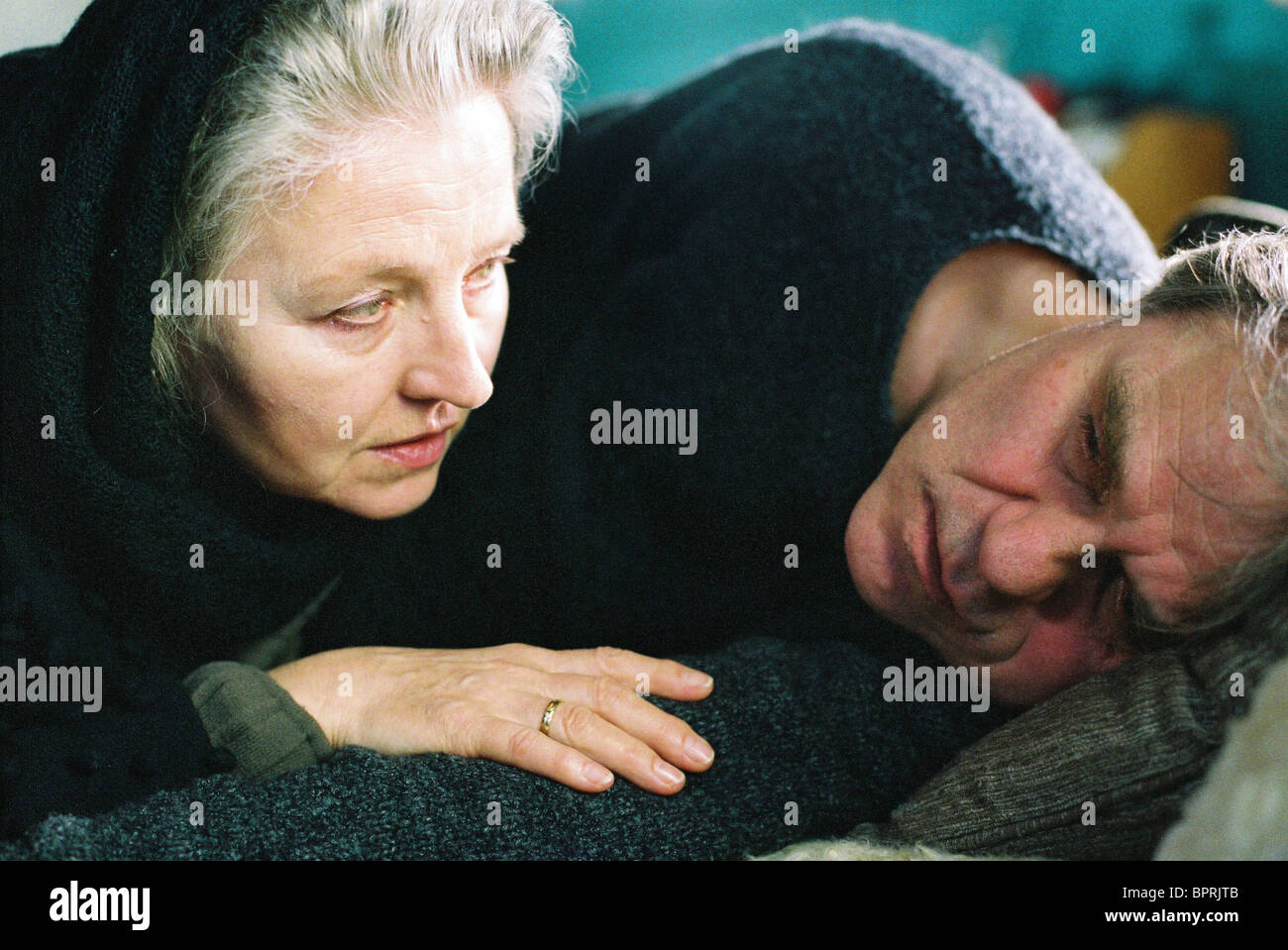 HANNA SCHYGULLA, Josef Bierbichler, Viaje de Invierno, 2006 Foto de stock