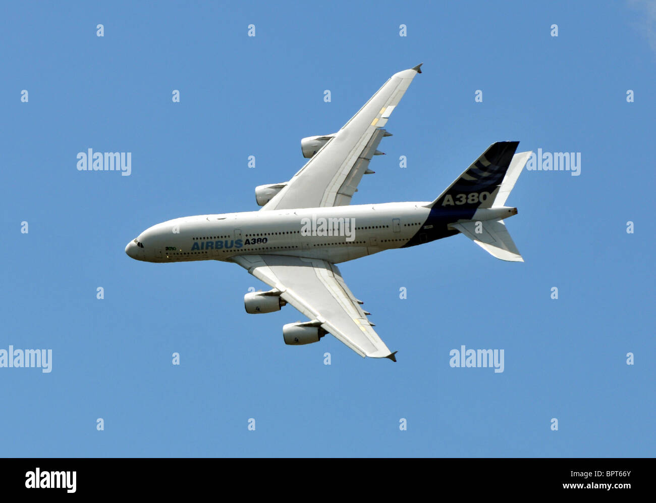 Airbus A380 Foto de stock
