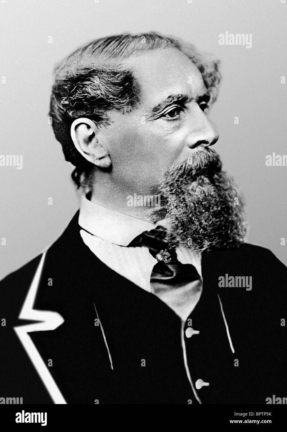 Autor Charles Dickens (1865) Foto de stock