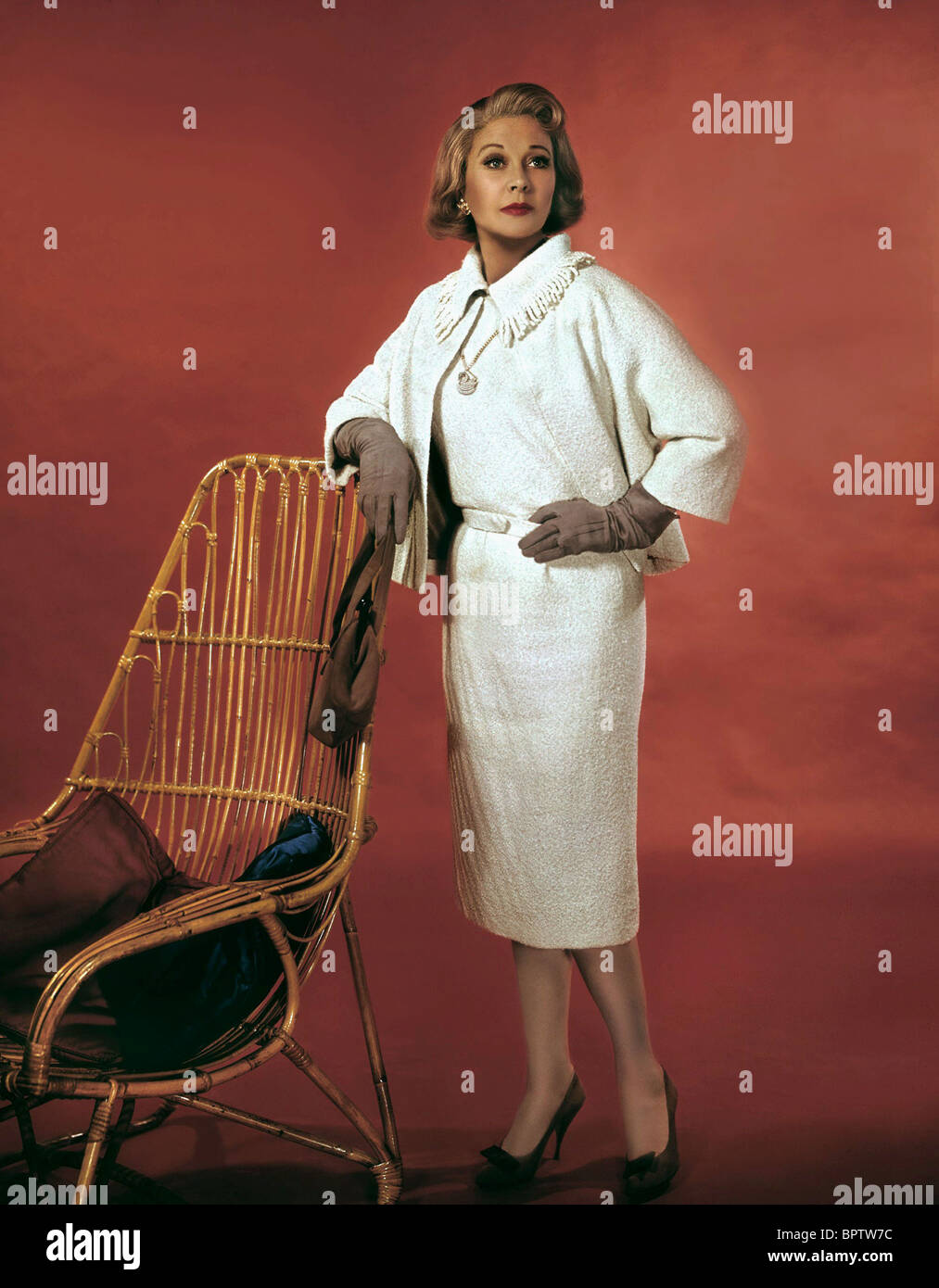 La actriz Vivien Leigh (1961) Foto de stock