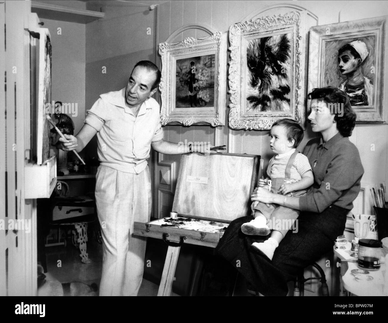 VINCENTE MINNELLI CHRISTIANE NINA MINNELLI & MAGNANI DIRECTOR CON MI ESPOSA Y MI HIJA