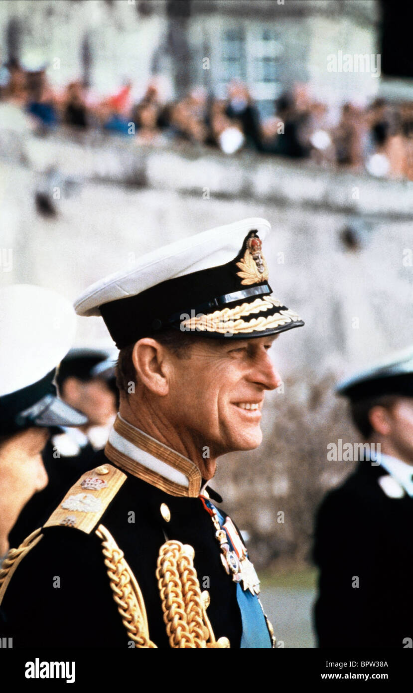 El príncipe Felipe, Duque de Edimburgo el 01 de junio de 1970 Foto de stock