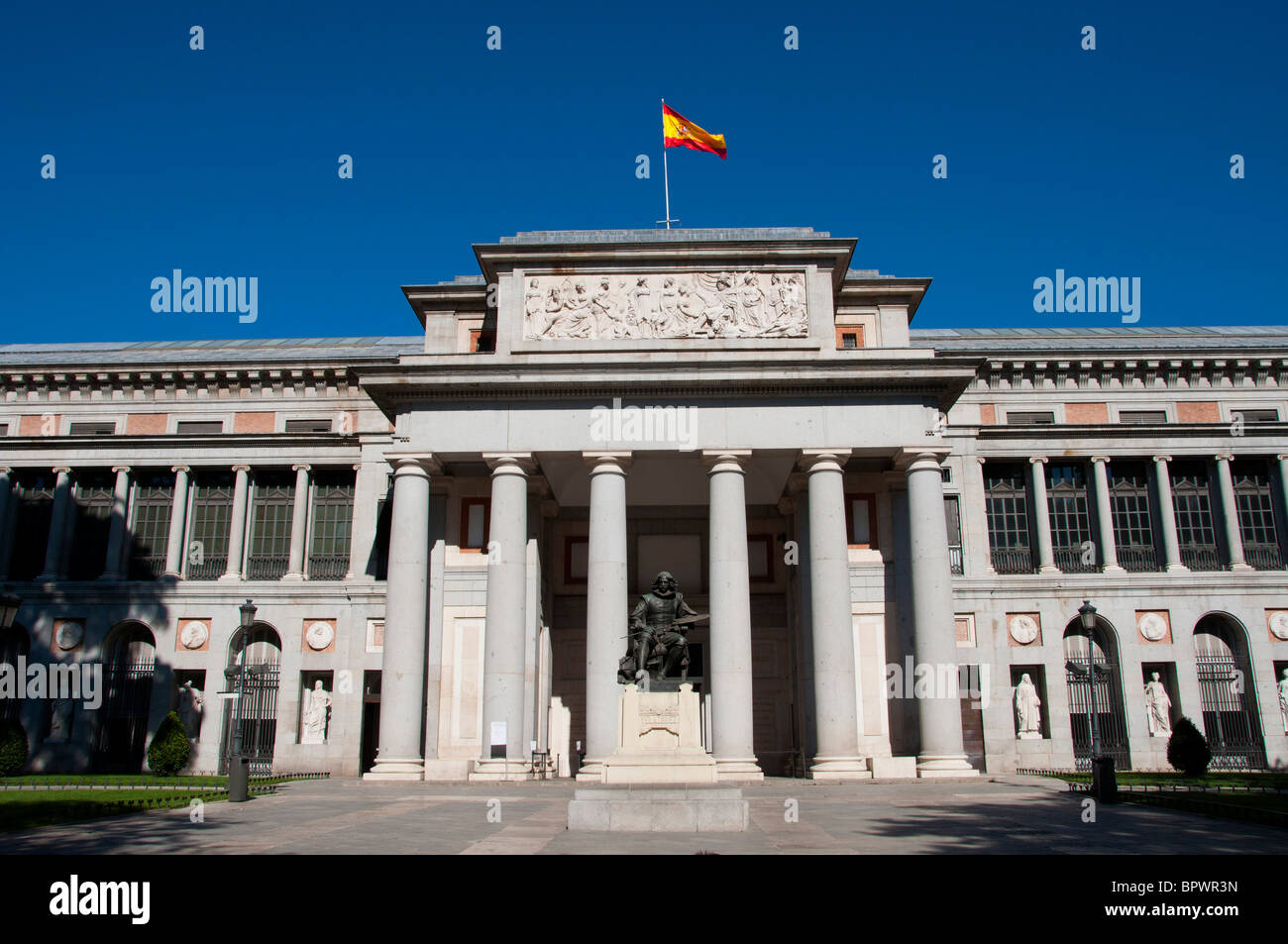 El Museo del Prado. Madrid. Foto de stock