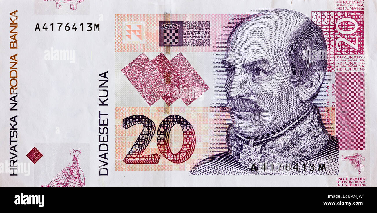 Diseño definitivo de la moneda de 1 euro de Croacia