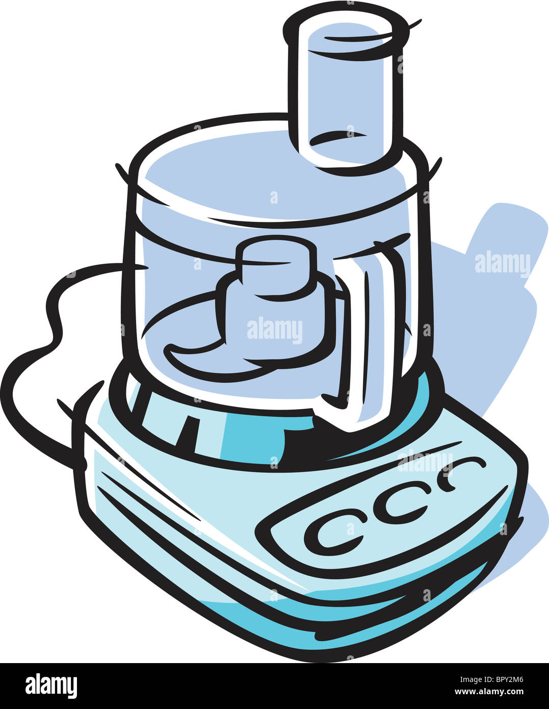 Dibujo de un procesador de alimentos Fotografía de stock Alamy