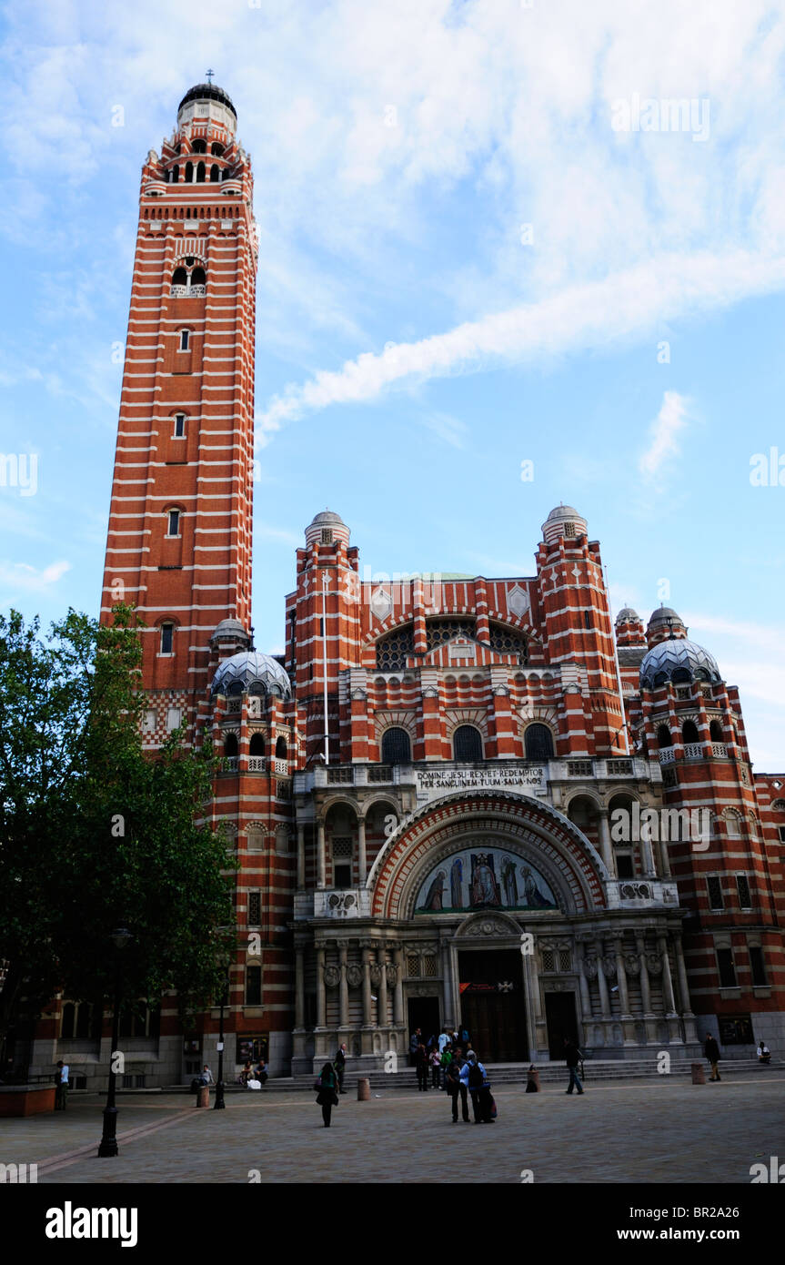 La Catedral de Westminster, Londres, Inglaterra, Reino Unido. Foto de stock