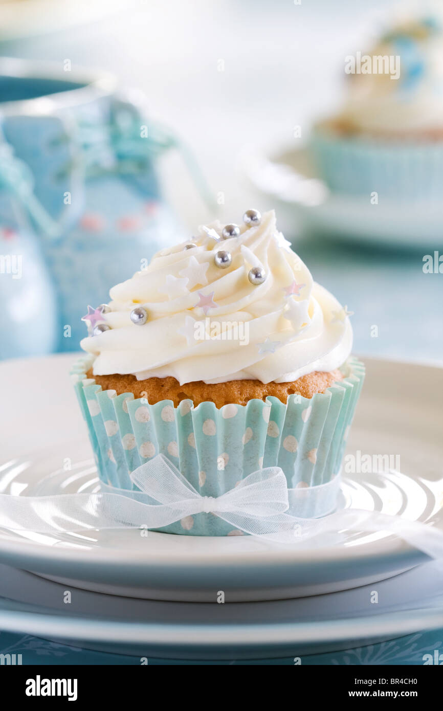 Cupcake para un baby shower Fotografía de stock - Alamy