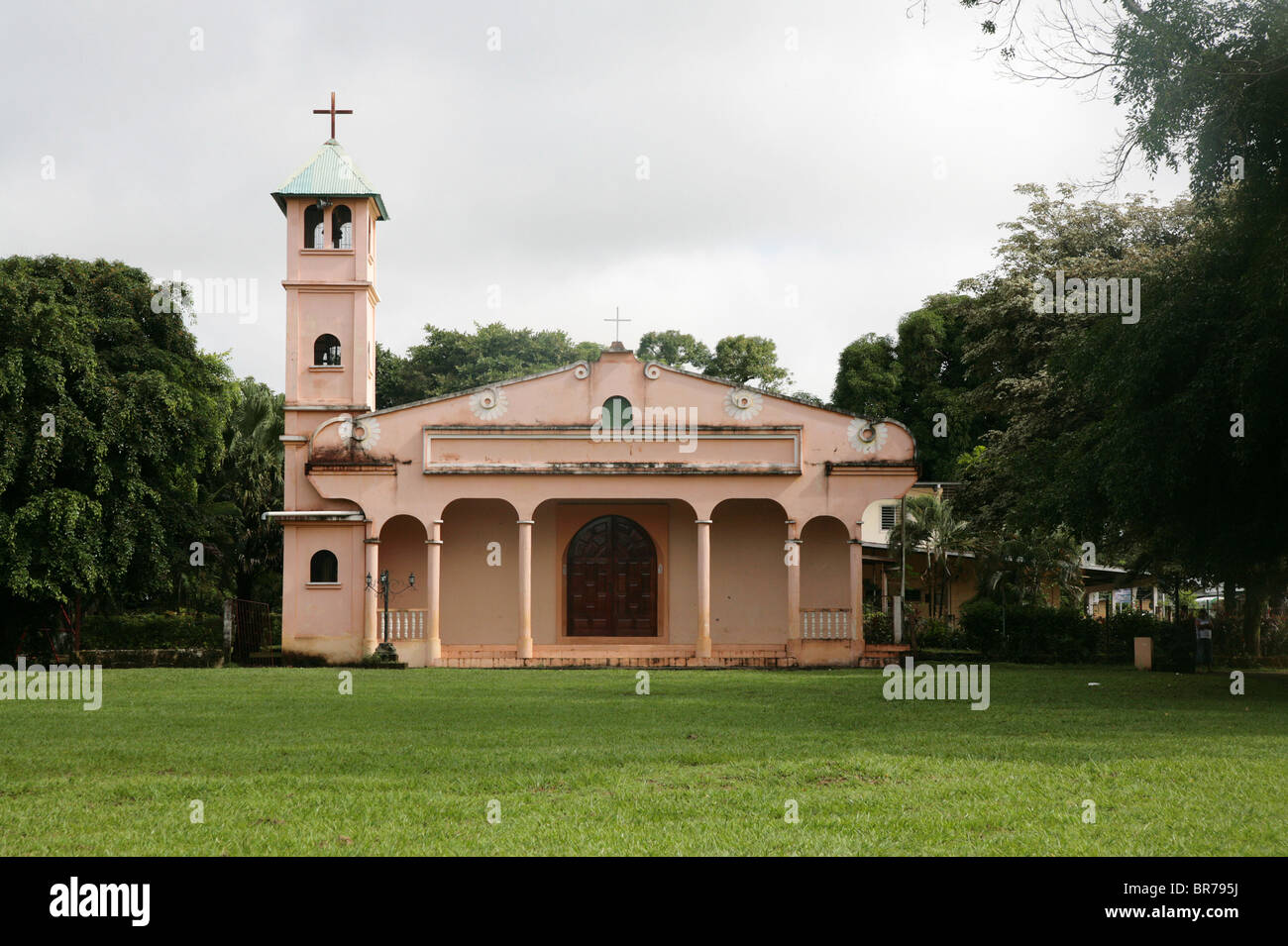 Iglesia de San Francisco de Asís en Dolega, Chiriquí, Panamá Fotografía