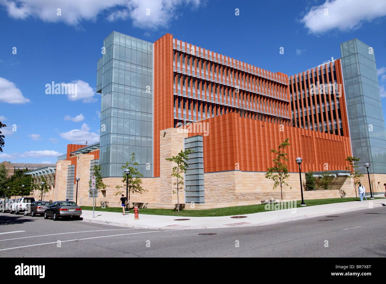 Universidad de Michigan, Ann Arbor, Business School Foto de stock
