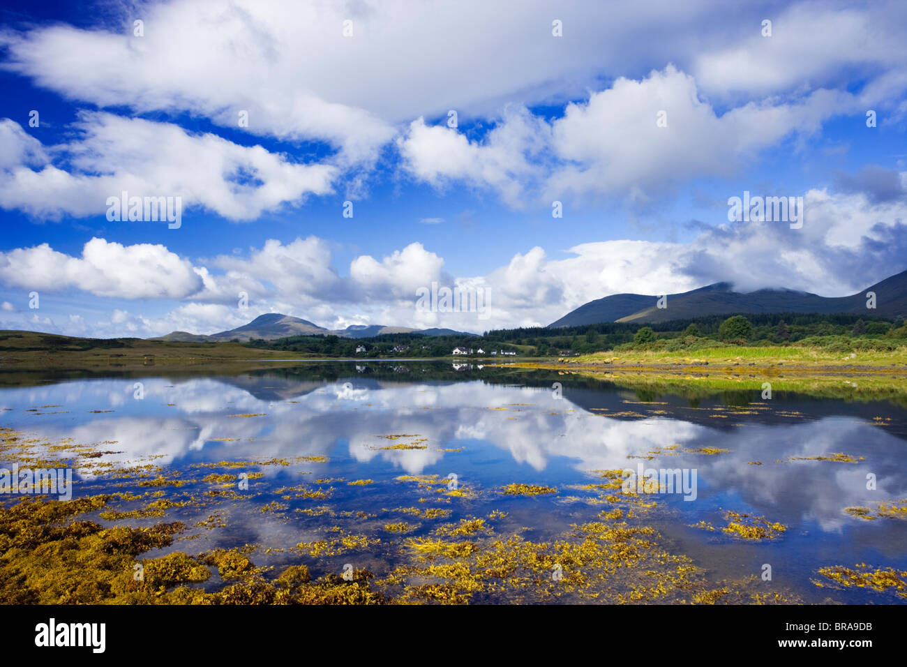 Loch Don, Lochdon, Isle Of Mull, Argyll, Escocia, Reino Unido. Foto de stock