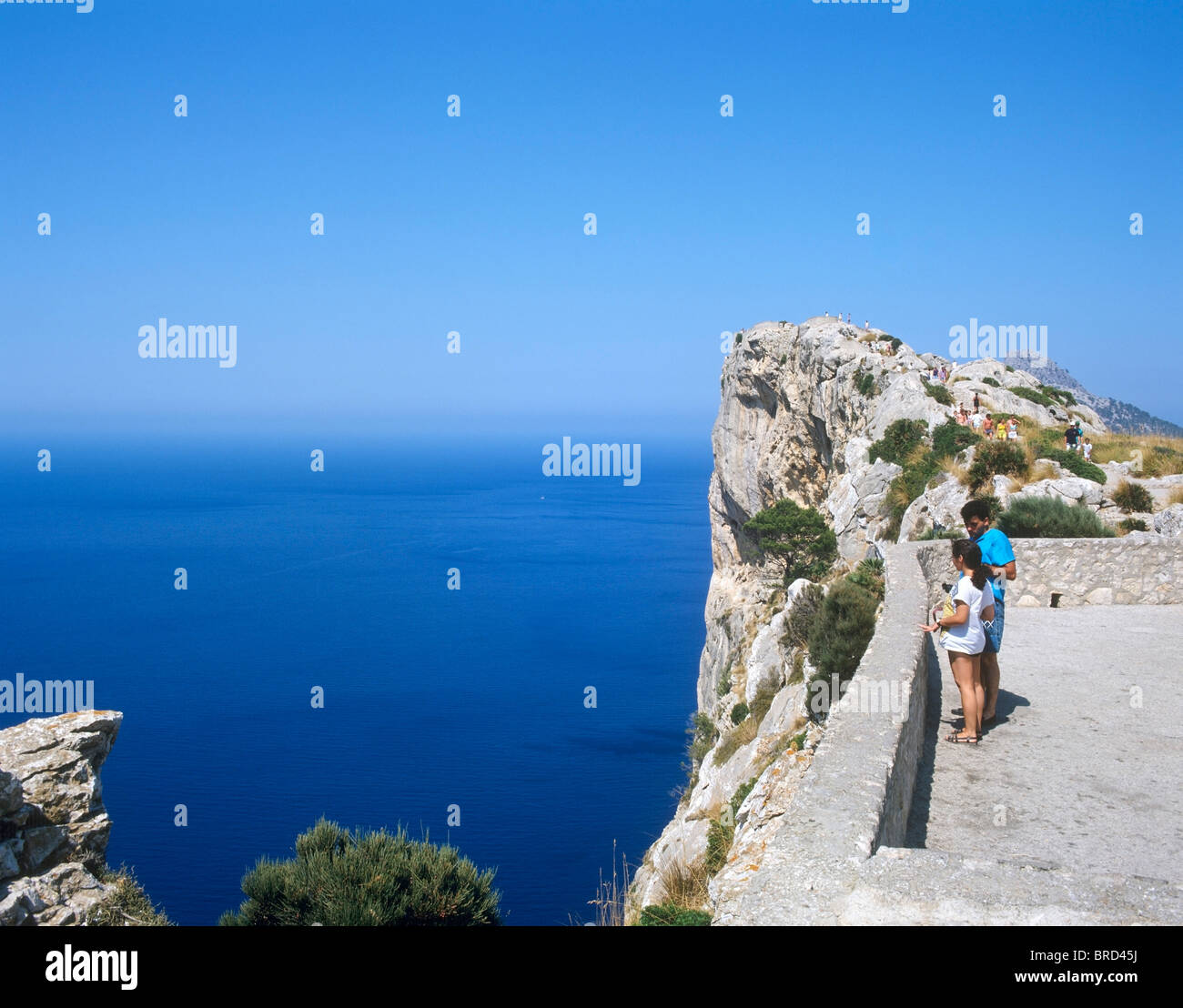 Cabo de Formentor, Mallorca, España Foto de stock