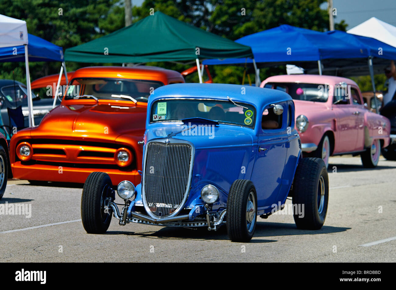 Hot Rod en la carretera en el 2010, los Nacionales de Street Rod en