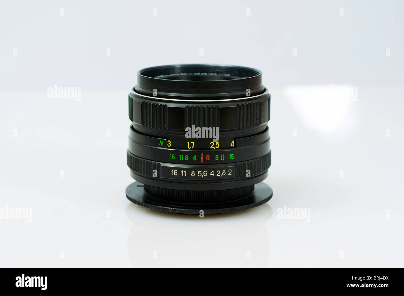 lente de 50 Foto de stock