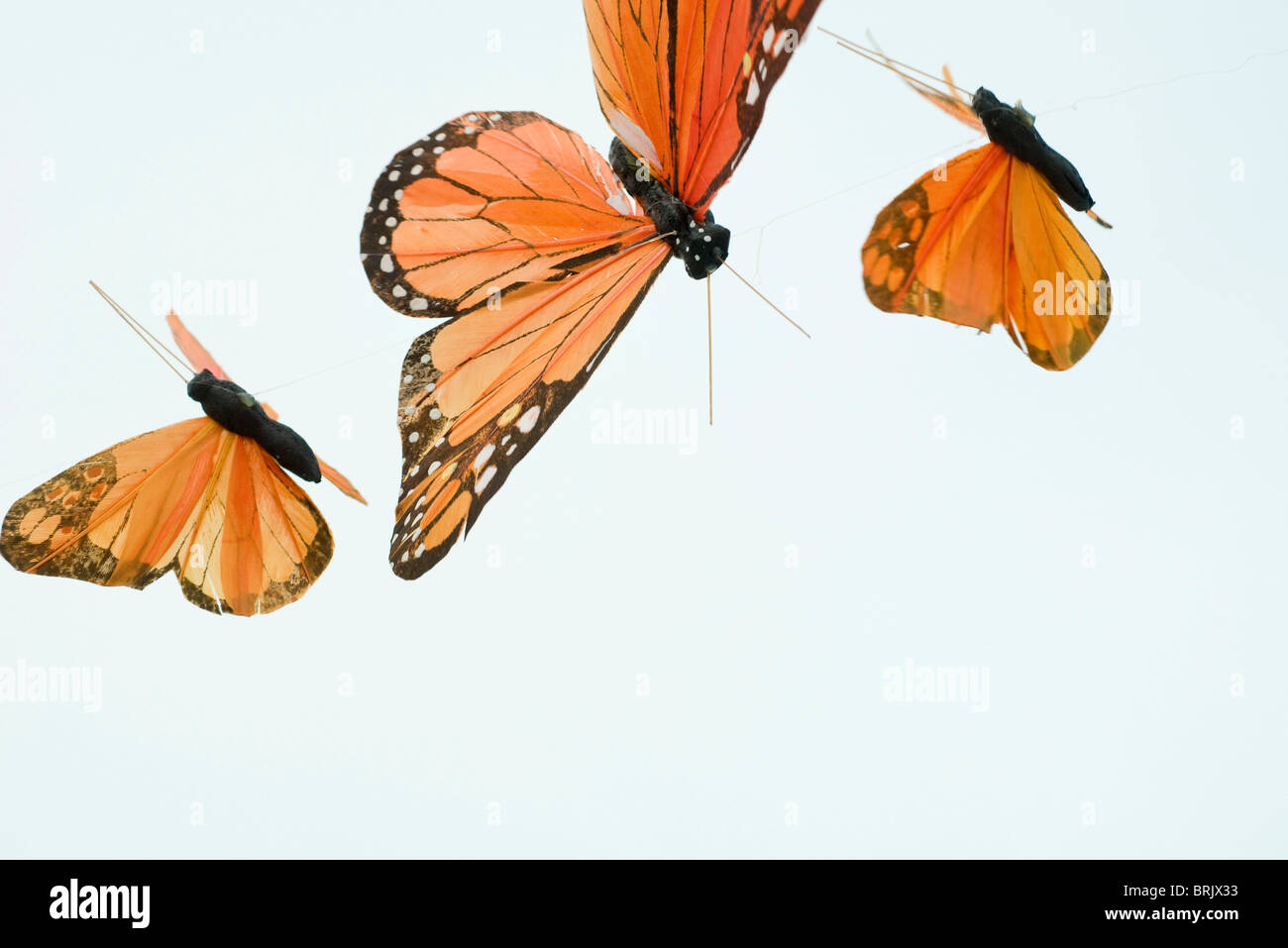 Las mariposas artificial Foto de stock