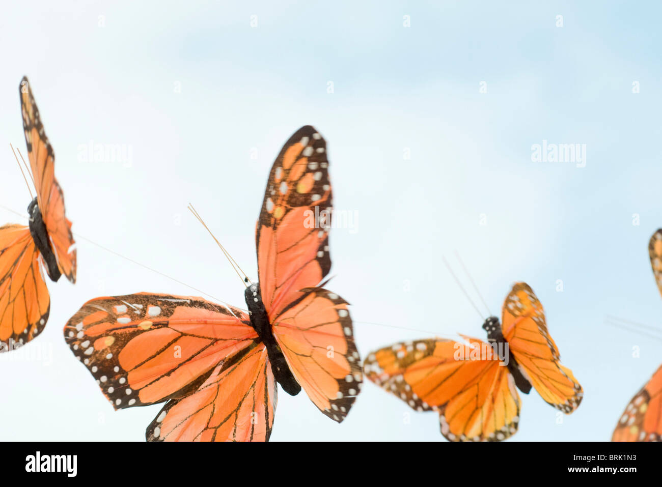 Las mariposas artificial Foto de stock