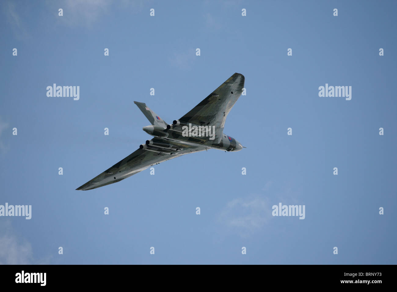 Avro Vulcan B2 B.2 RAF bombarderos estratégicos del ala delta Foto de stock