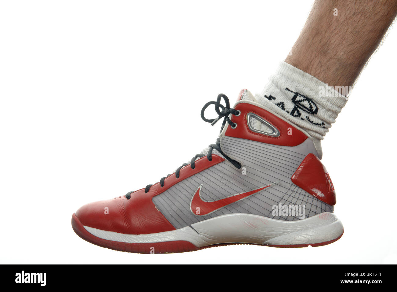 Zapatilla de baloncesto de Nike Fotografía de stock - Alamy