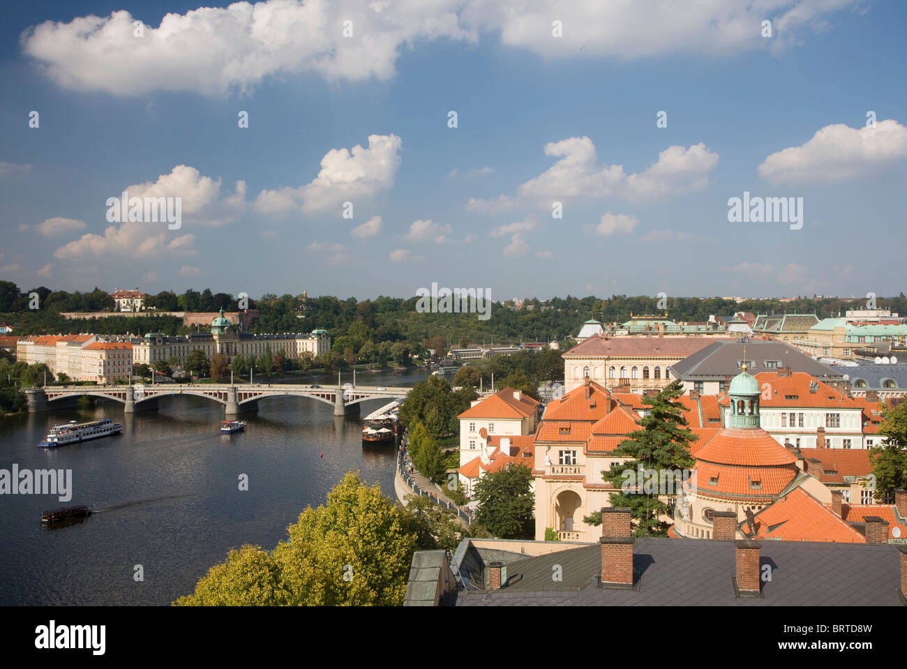 Resumen de Praga Foto de stock