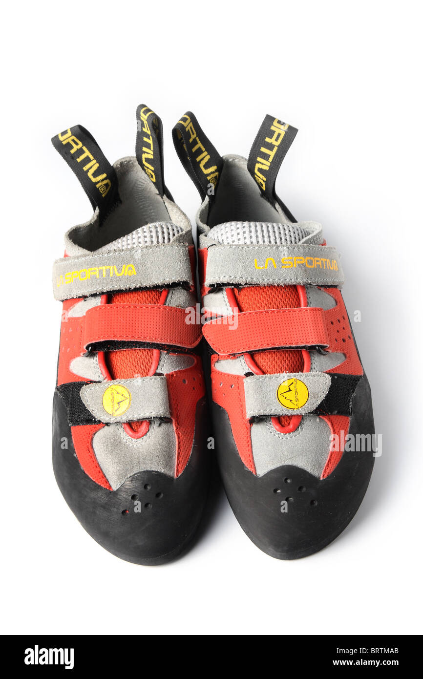 Zapatos de escalada imágenes alta resolución - Alamy