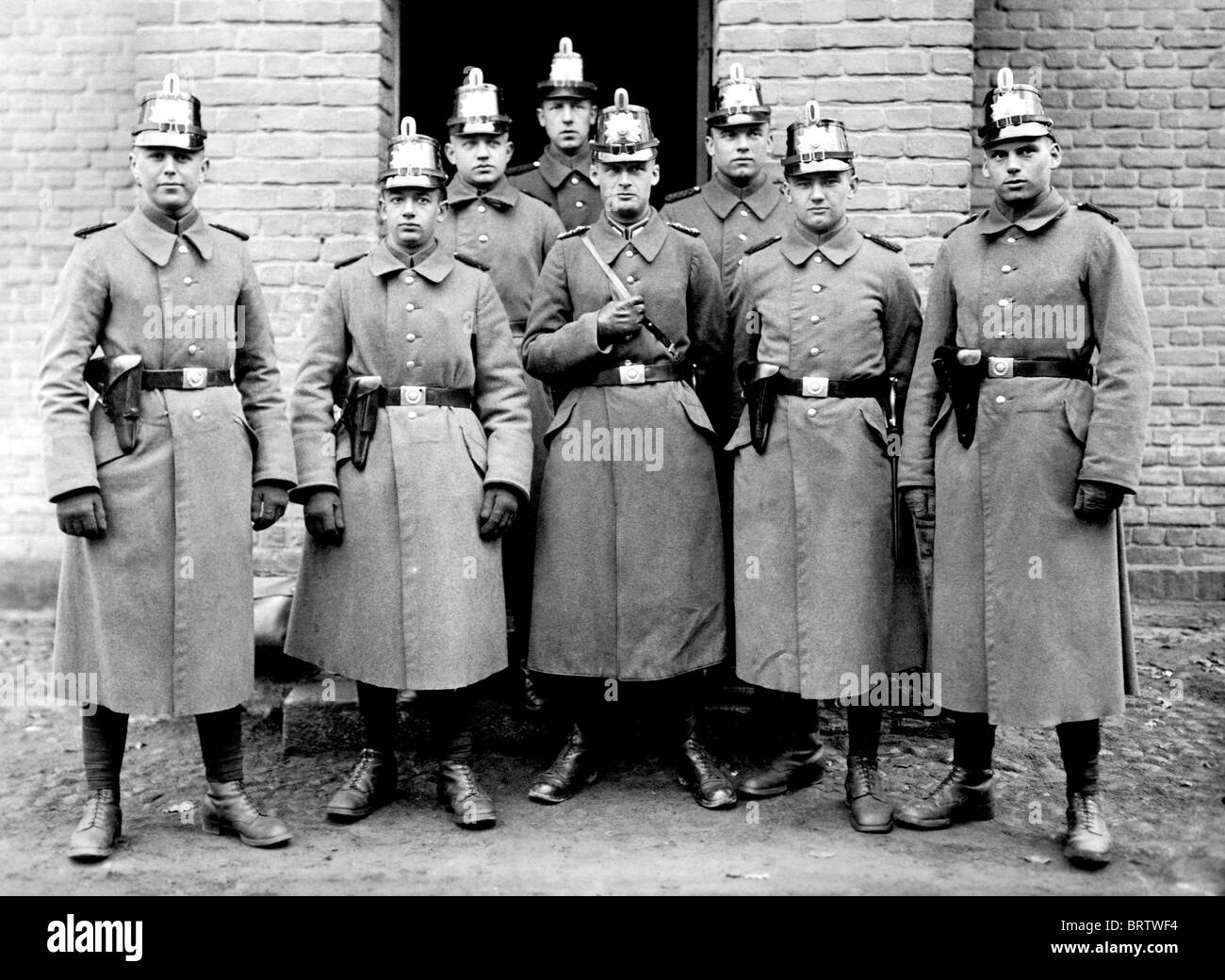 La Academia de Policía de Brandeburgo, imagen histórica, ca. 1930 Foto de stock