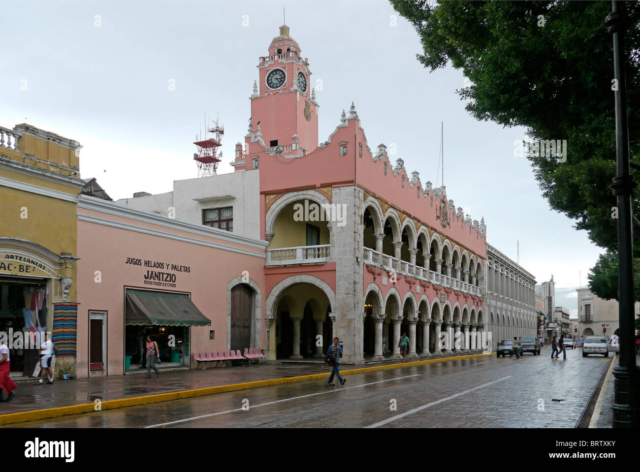 Plaza Central De Merida Yucatan Fotos e Imágenes de stock Alamy
