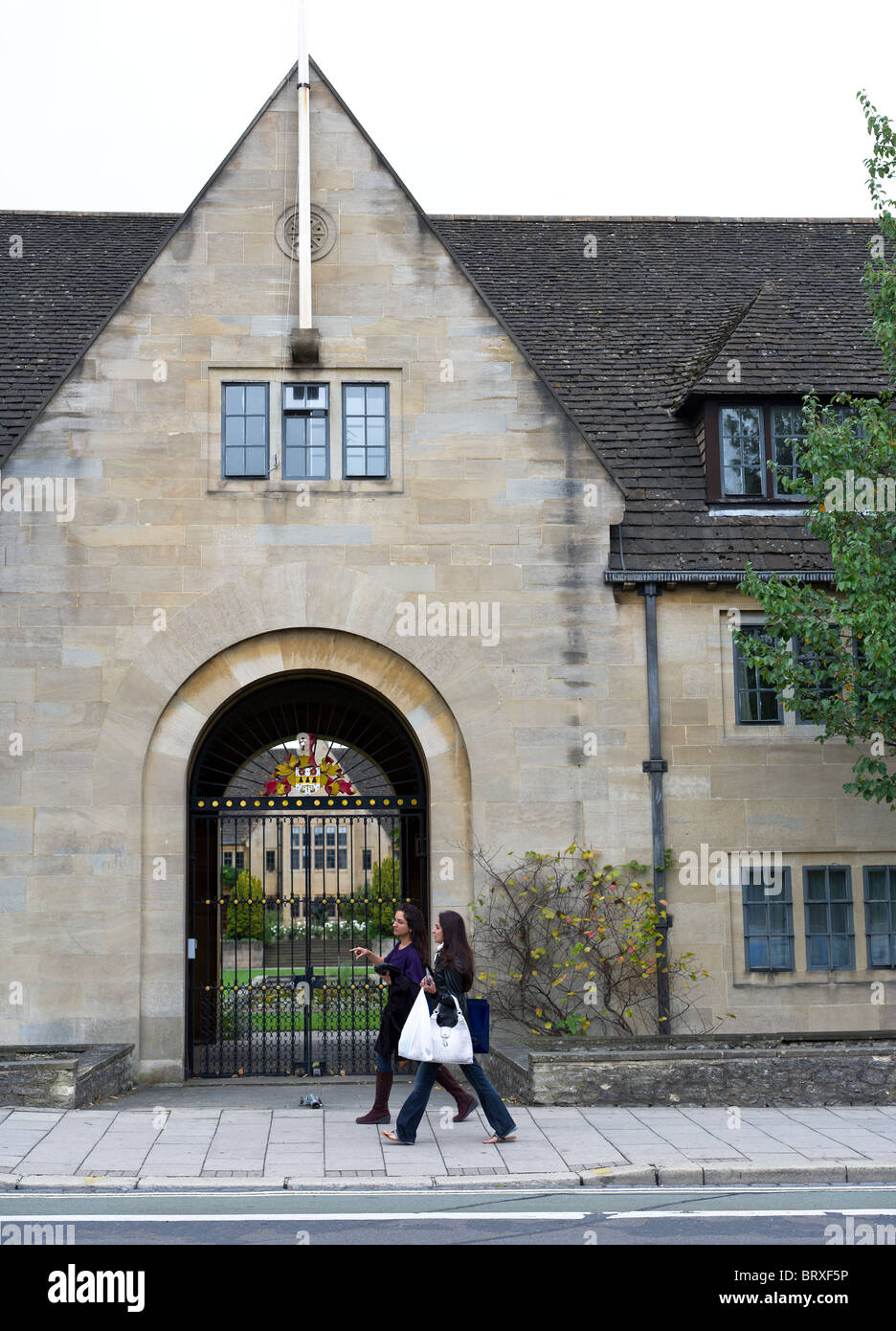 Nuffield College, Oxford University. Foto de stock