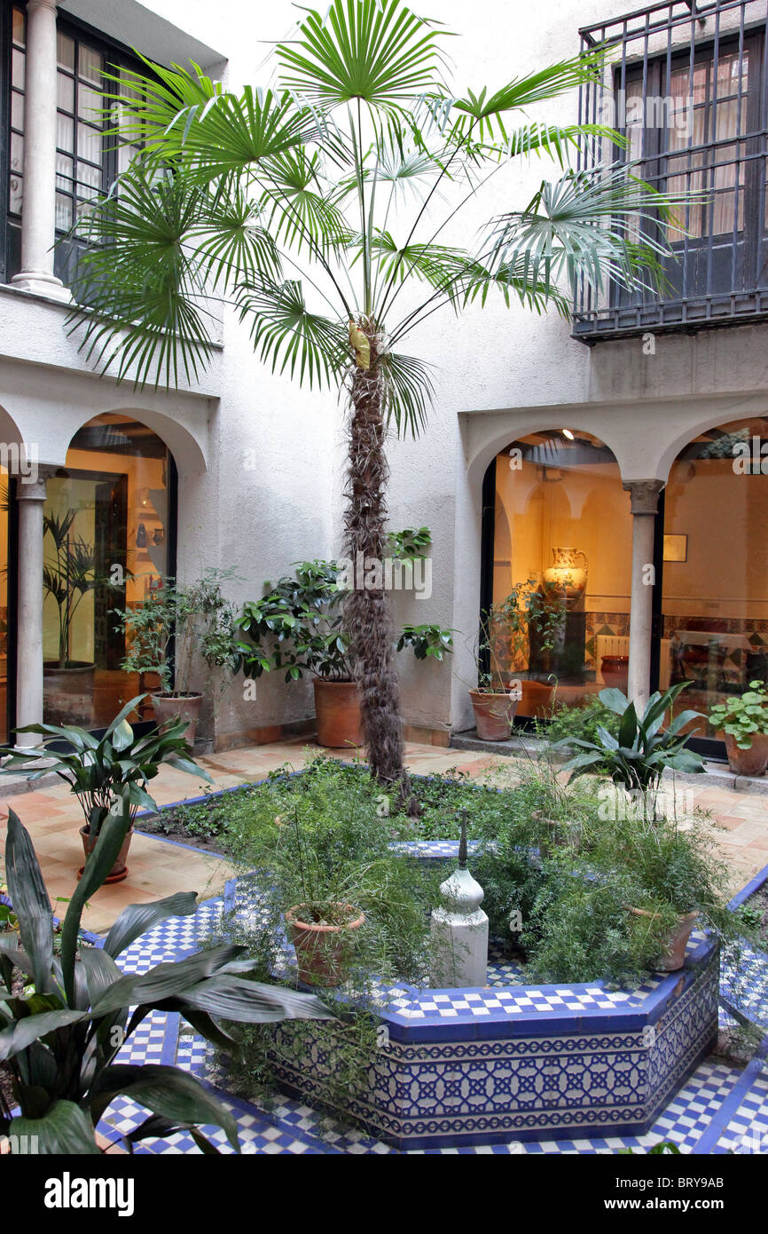 PATIO DE LA CASAmuseo del pintor Joaquín Sorolla, MADRID, ESPAÑA