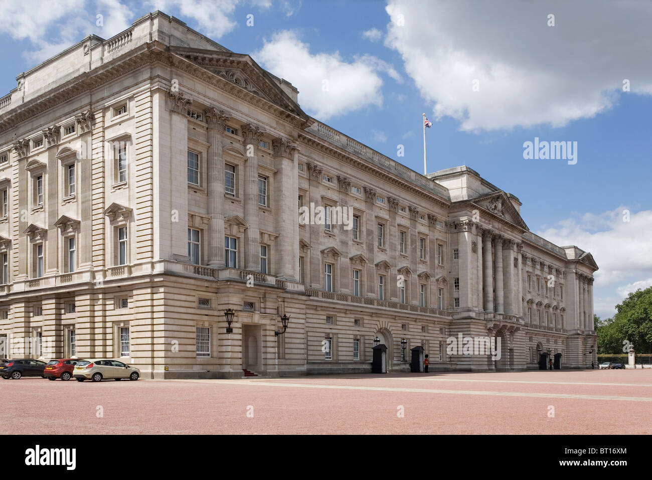 Palacio de Buckingham Londres Foto de stock