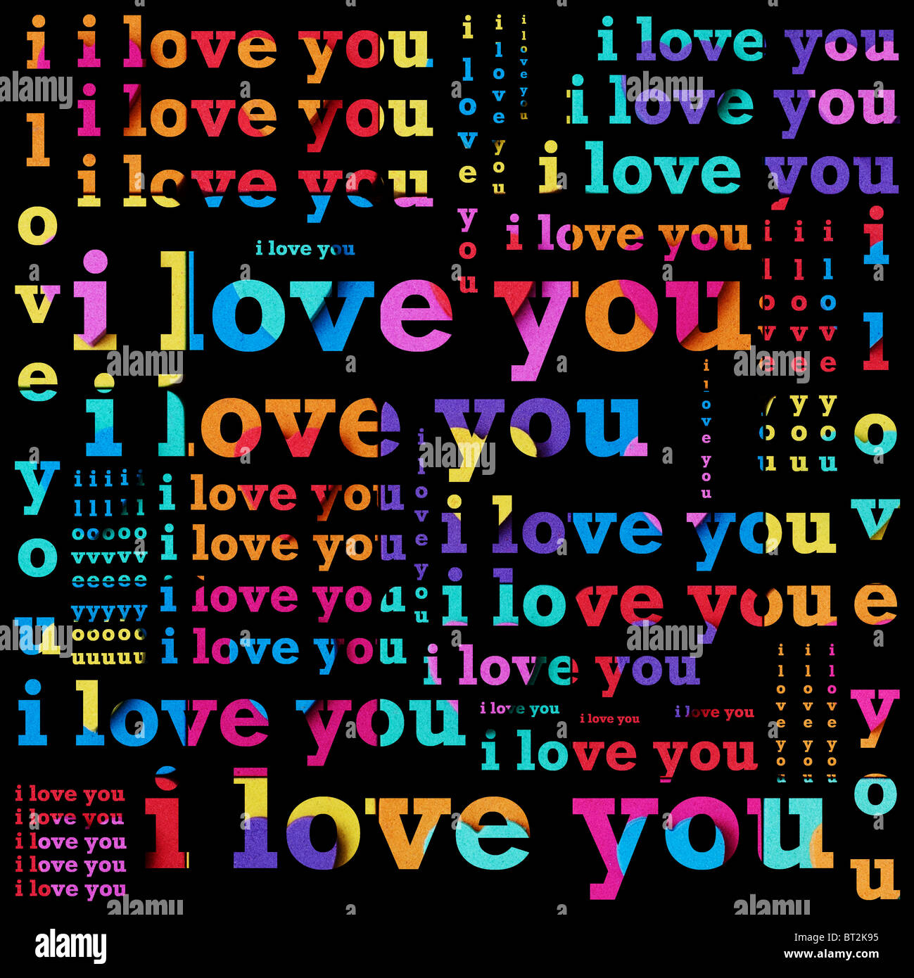 I Love You Ilustracion Fotografia De Stock Alamy